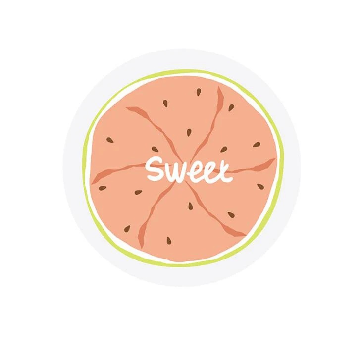 watermelon Фруктовый водонепроницаемый колпачок для душа для женщин для ванны и сауны кружевная эластичная лента шапочка для спа для женщин дети волосы защитный колпачок утолщаются - Цвет: watermelon