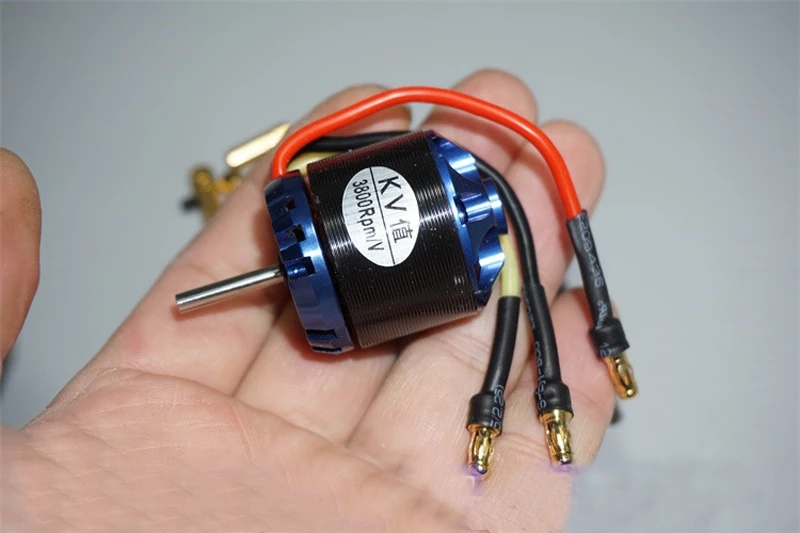 Внешний роторный бесщеточный мотор OK500 KV3800 2 шт. для радиоуправляемой модели