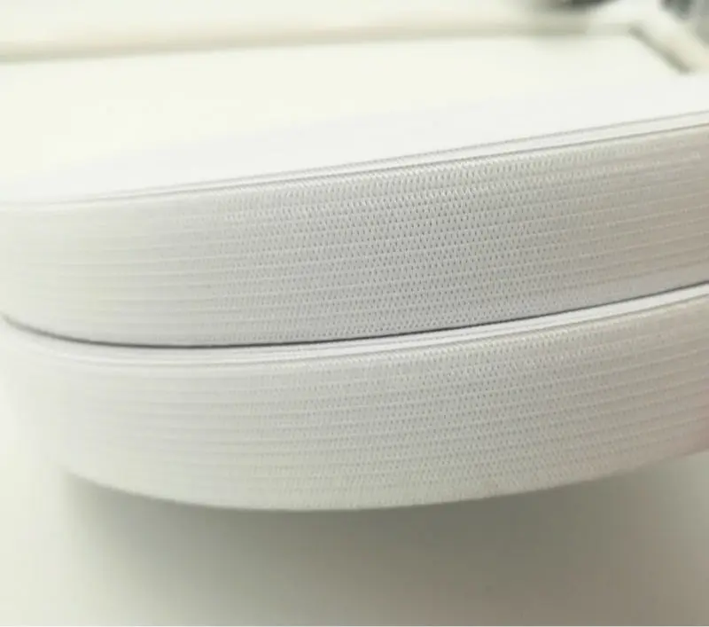 

1.2''(30mm) 30meters Braided Elastic Tape.accessories.white or black