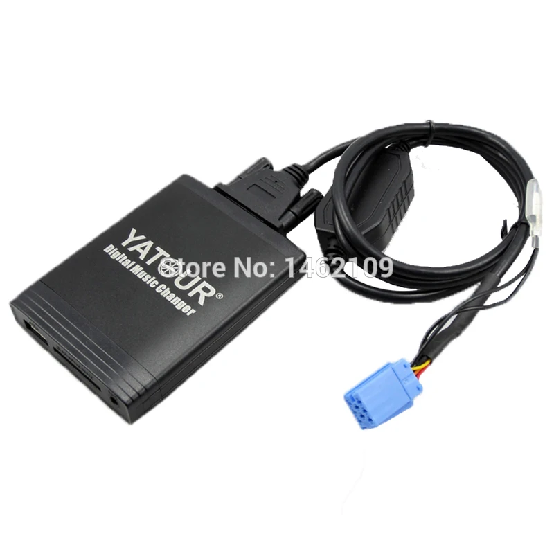 Автомобильный адаптер AUX MP3 SD USB музыка 8PIN смены фотомагнитолы для RENAULT CLIO 1998-2004
