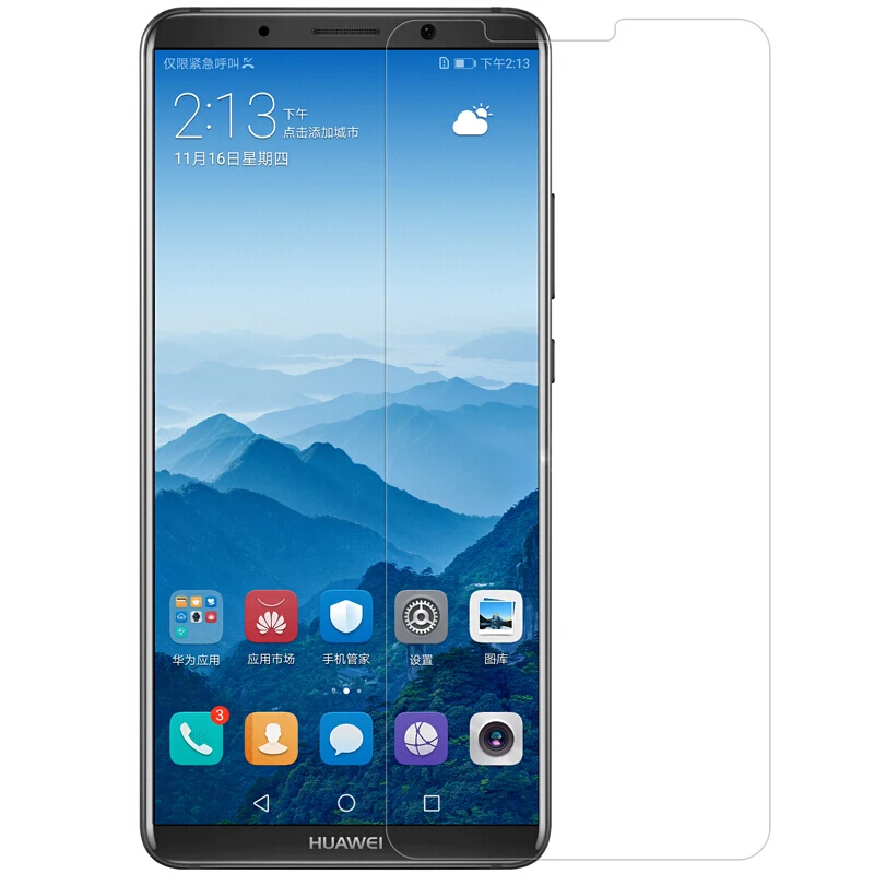 2.5D прозрачный экран для Huawei P30 P20 Pro Mate 20 Lite Защитное стекло Honor V20 8X 10lite 10 Закаленное