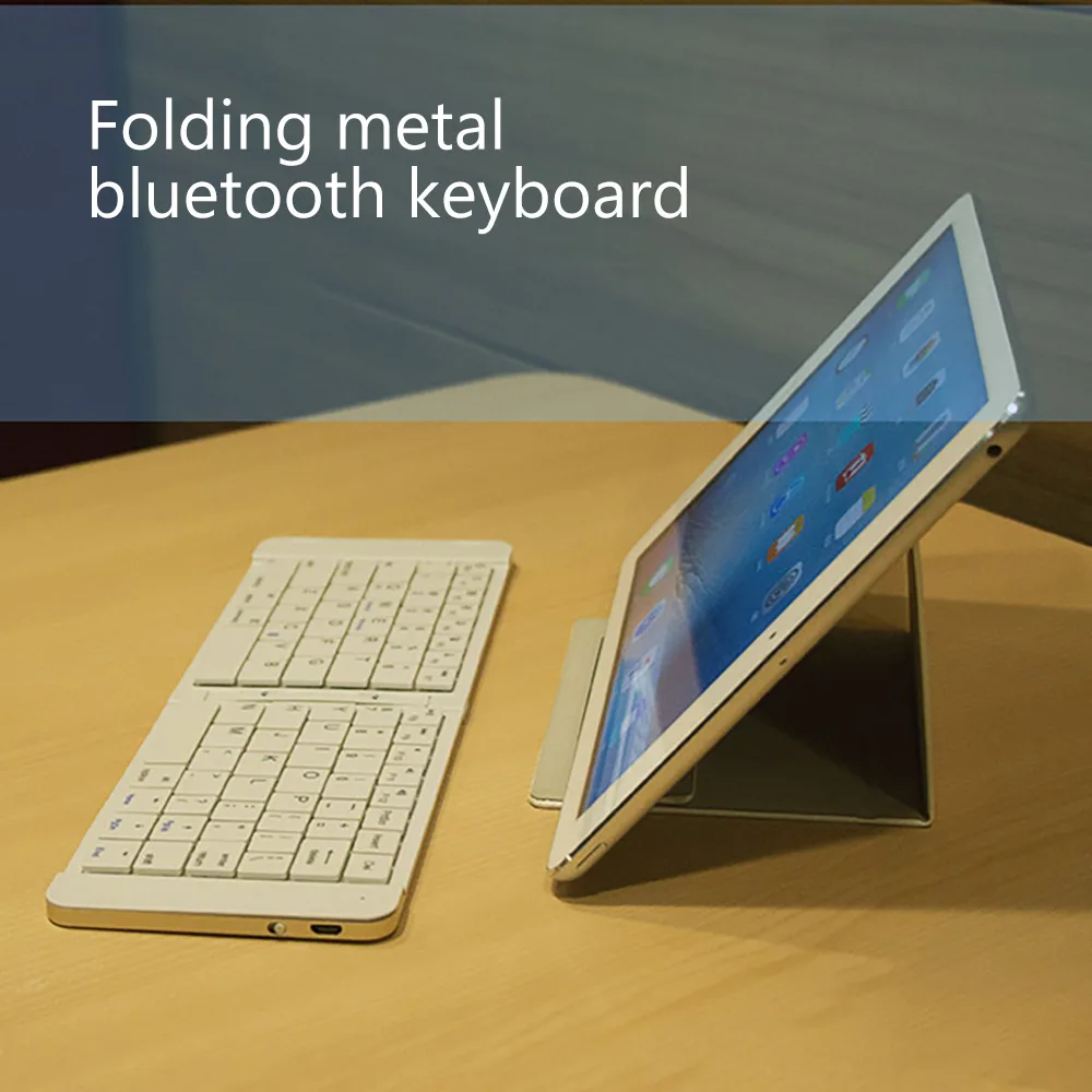 Bluetooth клавиатура легкая и удобная складная 3 0 BT беспроводная для телефона
