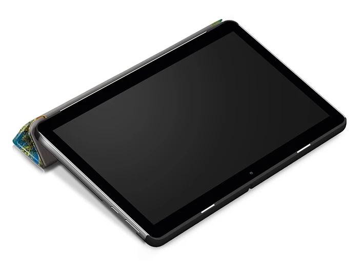 

Painting Ultra Slim Tri-Fold Stand Leather Case Skin Cover For Huawei Mediapad T3 10 AGS-L09 AGS-W09 AGS-L03 9.6" inch Tablet PC