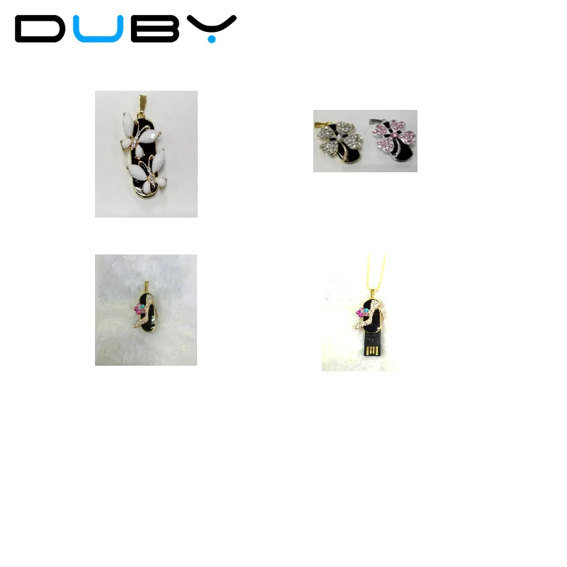 Новинка 2018 Модный USB флеш накопитель для девушек с кристаллами на каблуках