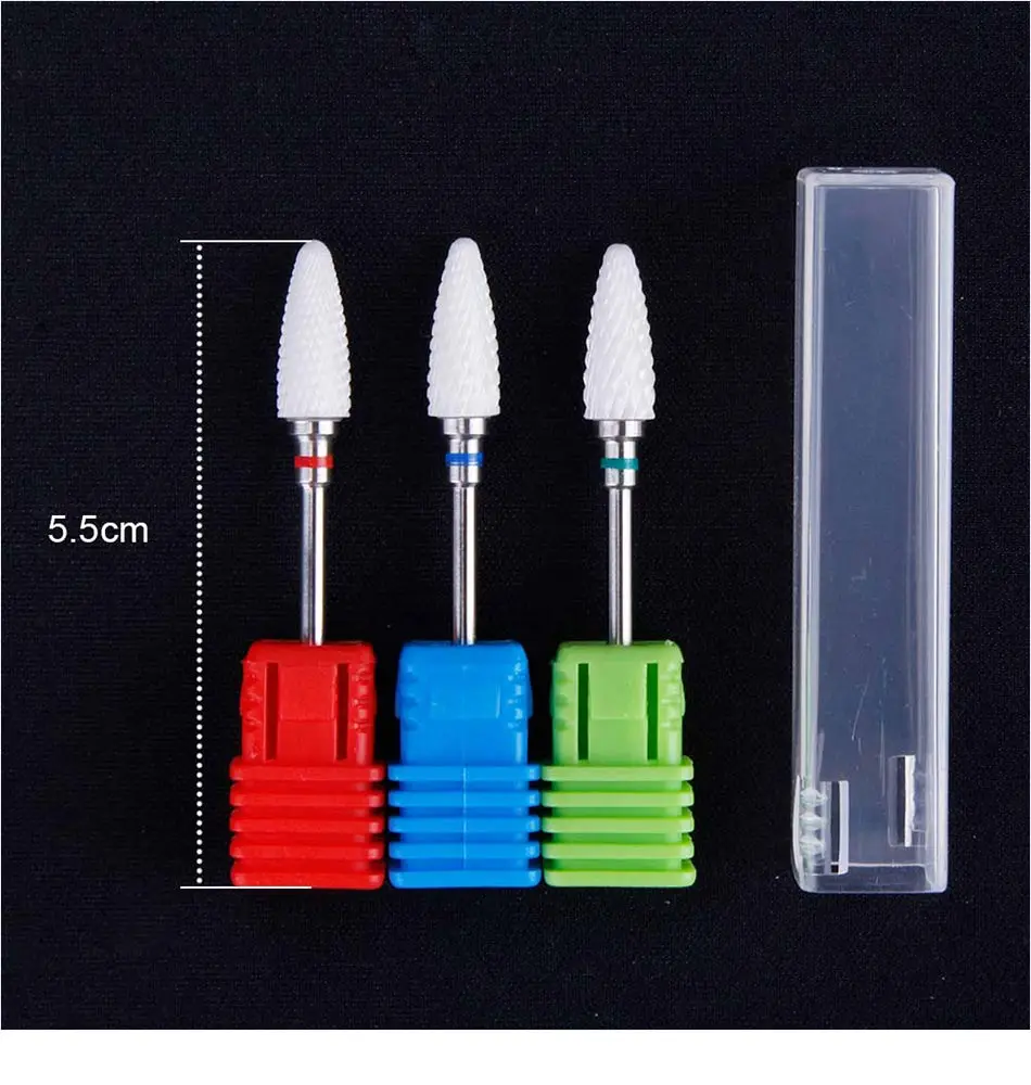 30000 об/мин маникюрный станок, электрические сверла для ногтей, фрезерный Керамический Резак, педикюрный аппарат, алмазные фрезы, пилки для дизайна ногтей