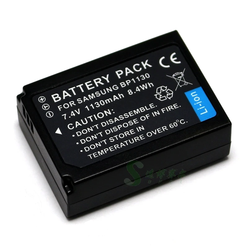 BP1130 BP1030 Батарея для SAMSUNG NX500 NX1000 NX1100 NX2000 NX200 NX210 NX300 NX300M Камера