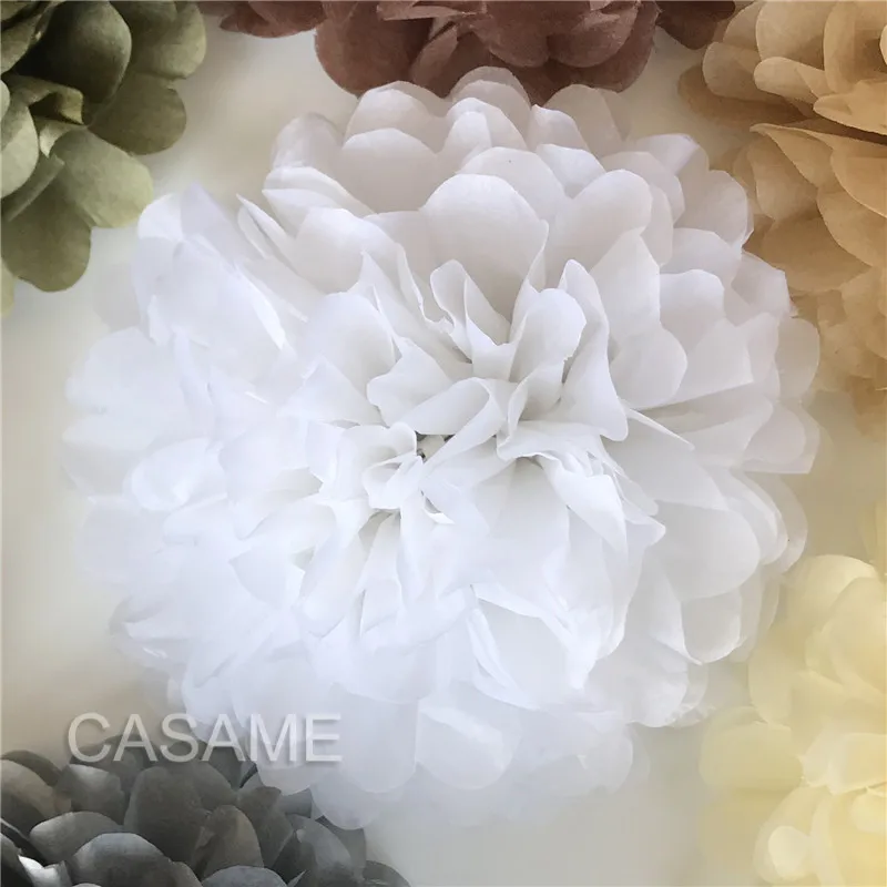 

Декоративные помпоны Casame из папиросной бумаги, 10 шт.
