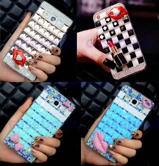 YZ1 For Nokia Lumia 1520 Case 3D Deluxe Lovely Bling Diamond Handmade PU Cover |