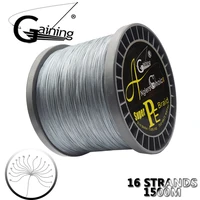 1500m japan super strong braided fishing wire 16 strands 60lb 310lb multifilament pe fishing line for carp fishing