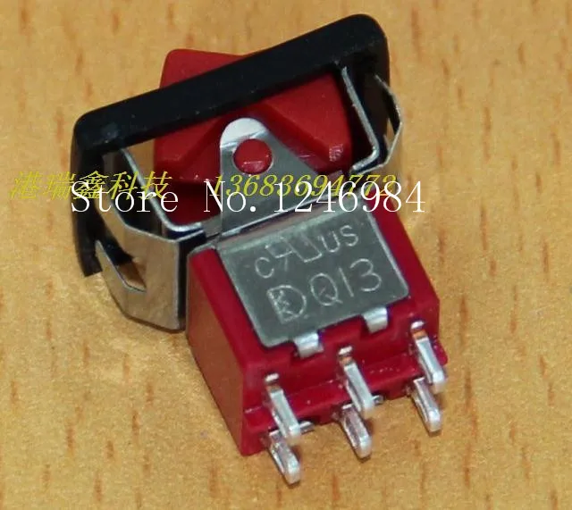 [SA] Тайвань Deli Wei 3MD1 R8017 R12 way переключатель с двумя делениями красной ручкой Q13 50
