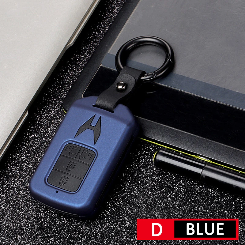 Pcmos 4 кнопки красный синий черный ABS карбоновый чехол для ключей для автомобиля пульт для Honda Fit CRV Civic XRV Умный брелок