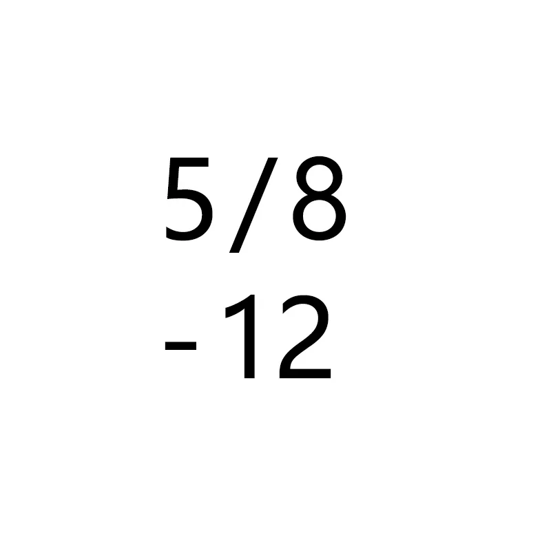 12 5/8-11 12 14 16 18 20 24 27 28 32 36 40 UNC UNF UNEF UN UNS инструменты для нарезания резьбы правой руки для обработки прессформы 5/8" - Цвет: 12