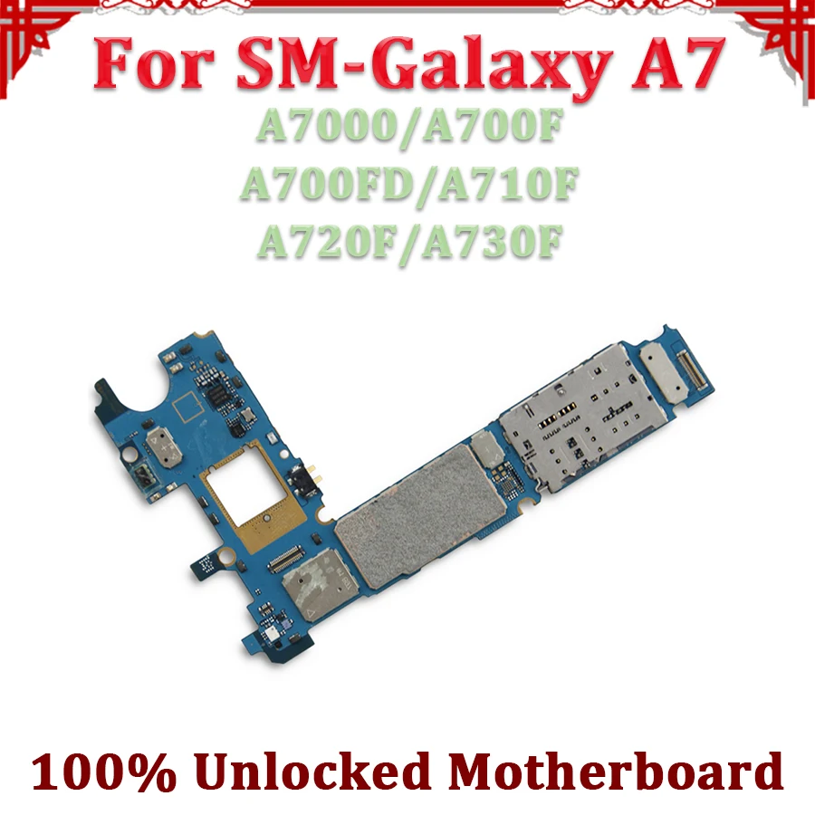 Разблокированная материнская плата для samsung Galaxy A7 A7000 A700F A700FD A710F/FD A720F/FD A730F материнская плата с полным чипом