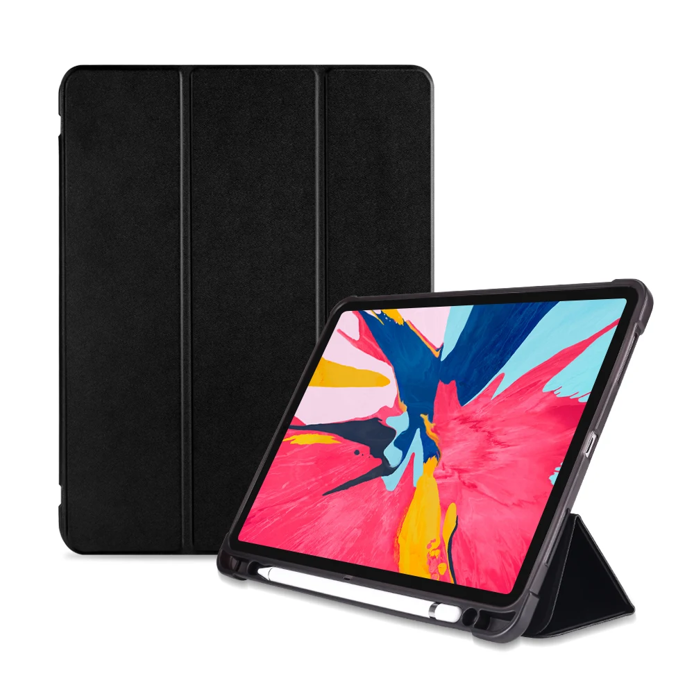 Чехол для iPad Pro 11 с карандашом, умный чехол, мягкий из искусственной кожи чехол для iPad Pro 11, чехол для iPad, чехол Pro 11