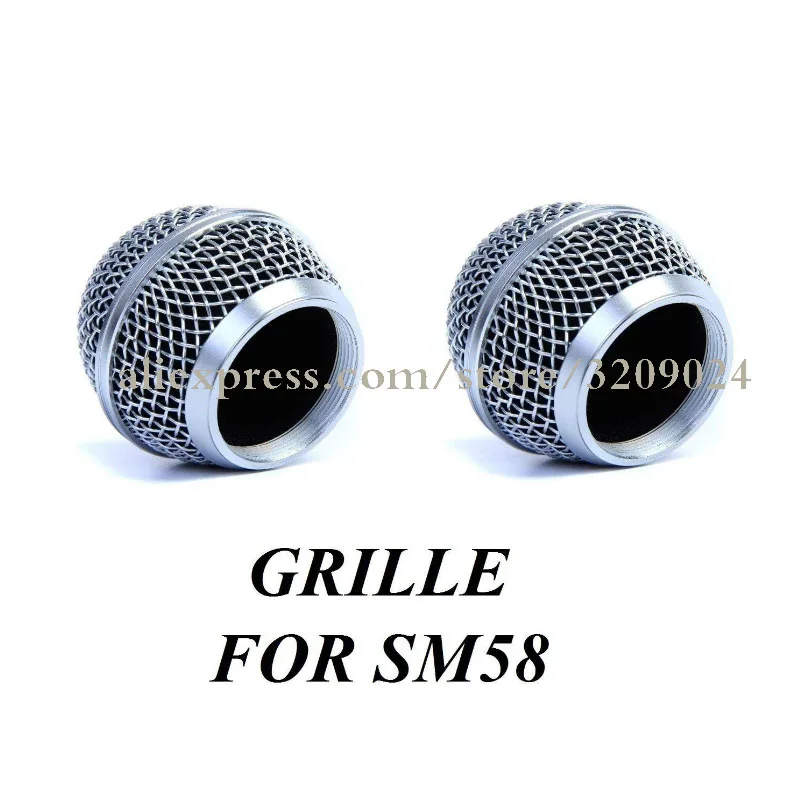 Сетчатый микрофон с шариковой головкой для Shure SM58 SM58S SM58LC BETA58 BETA58A беспроводной