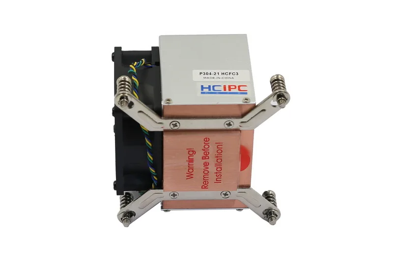 HCIPC P304 21 HCFC3 LGA115X LGA1150 1156 1155 Allumium + Copper 2U CPU Cooler|cpu cooler socket 775|cpu 478 socketcpu heatsink |
