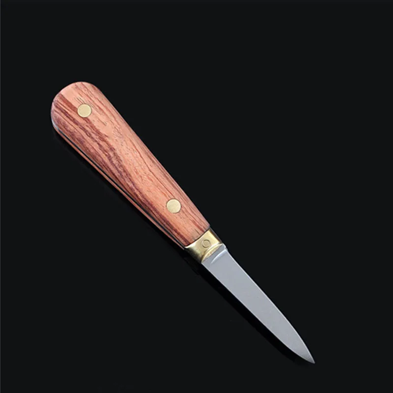 Многофункциональный нож из нержавеющей стали с деревянной ручкой Oyster Shucker Shell открывалка для морепродуктов инструменты для кухни