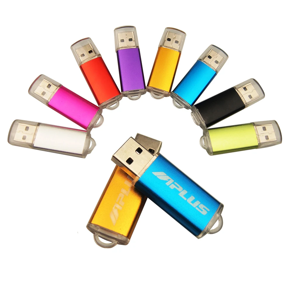 Высокоскоростная USB флэш накопитель на заказ металлический с логотипом 4 ГБ 8 16 32 64