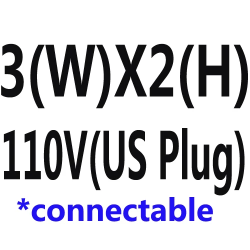 3M X 2M 110V US 2x2/3x2/3x3 м светодиодный гирлянда для занавесок рождественские сказочные огни гирлянда домашние декоративные огни для свадьбы/вечерние/садовые украшения - Испускаемый цвет: 3M X 2M 110V US