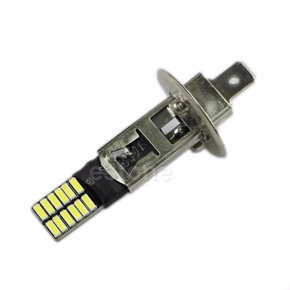 Ксеноновые лампы 6500K HID белого цвета 24-SMD H1 сменные светодиодные для