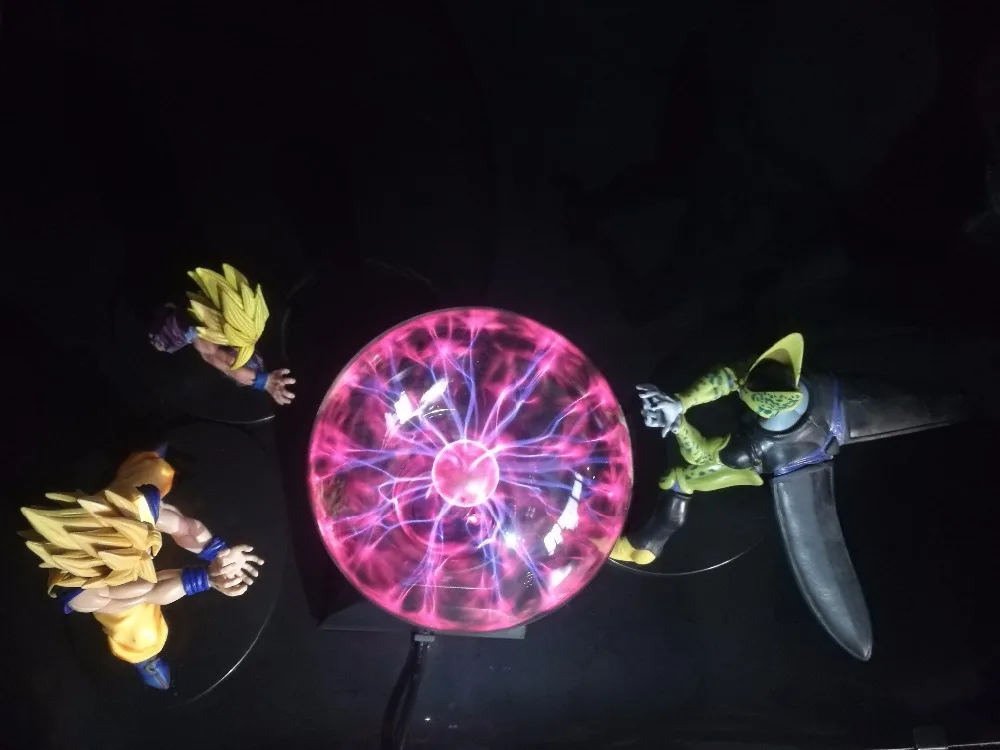 Круто! Dragon Ball Z LED Сон Гоку и сон Гохан DS версия сцены ударной волны молниеносный
