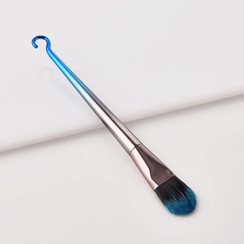 GUJHUI 1 шт. кисти для макияжа синий цвет веерообразная макияж профессиональная