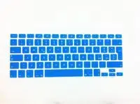 Light blue 1000 шт) Мягкая силиконовая клавиатура защитная крышка клавиатуры наклейки для Macbook 1"(версия ЕС, итальянский) MEAFO - Цвет: Light blue