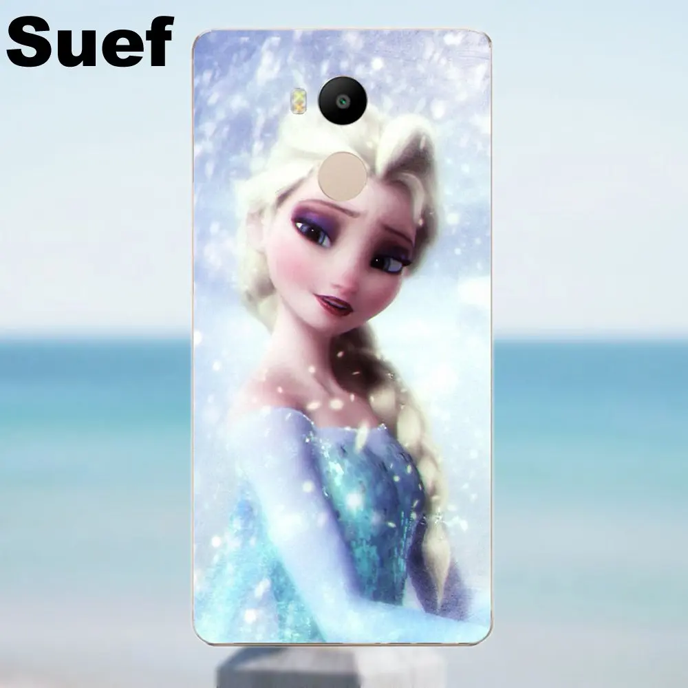 Suef для Xiaomi Redmi 4 3 3S Pro Mi3 Mi4 Mi4i Mi4C Mi5 Mi5S Mi Max Note 2 TPU чехол телефона Elsa | Мобильные