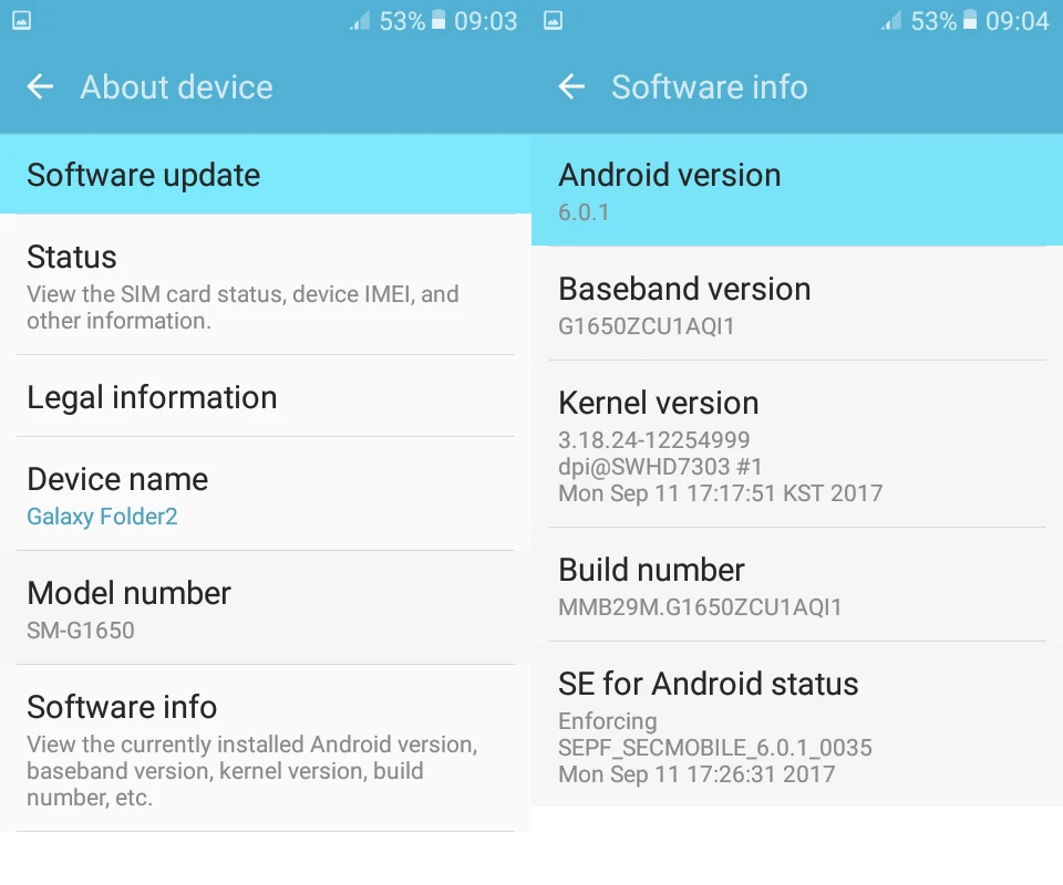 Оригинальный телефон С Откидывающейся Крышкой samsung galaxy папка 2 2017 G1650 2G 16G с