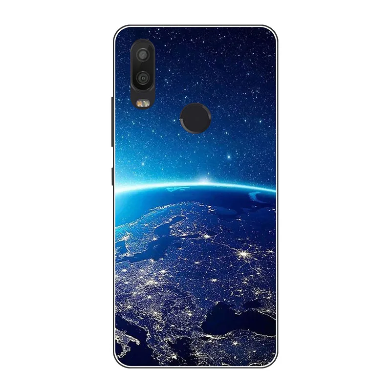 Милый цветок Мода чехол для BQ Aquaris X2 Pro чехлы с принтом телефона Fundas раскладной