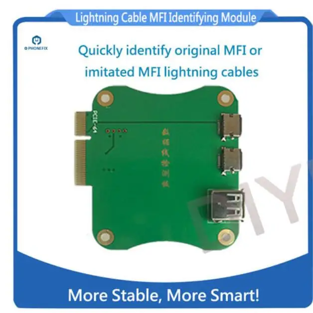 Data cable module JC Pro1000S кабель для передачи данных модуль для тестирования наушников EEPROM IC инструмент для чтения и записи для iPhone 5S 6 6P 6S 7 7P 8 X ремонт материнской платы - Цвет: Data cable module