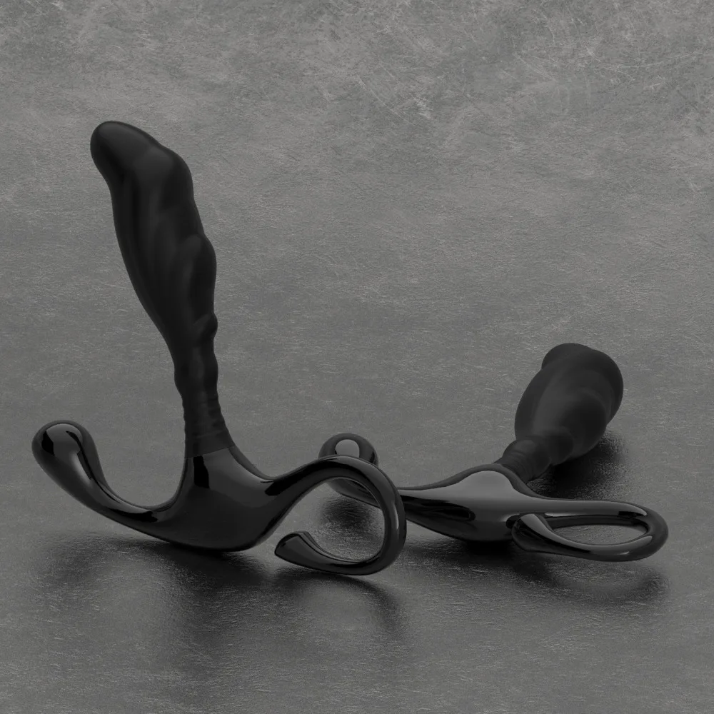 Черные анальные пробки массаж простаты стимуляция точки G анальная пробка для