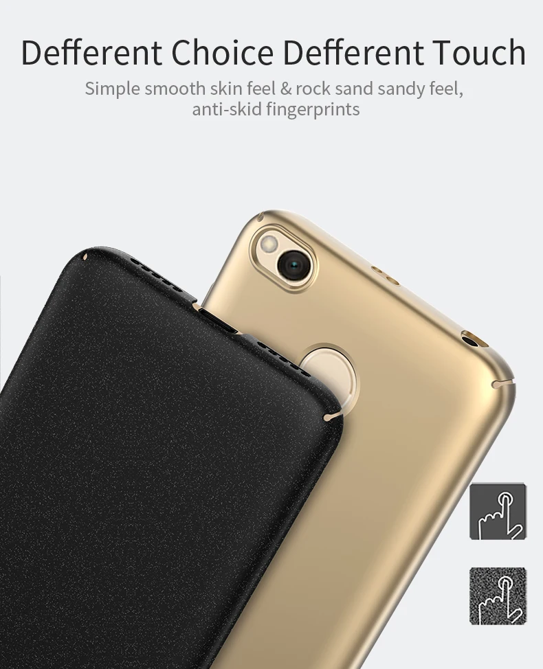 Для Xiao mi Red mi 4X чехол Red mi 4X чехол Vpower Роскошный ультра тонкий жесткий защитный чехол из поликарбоната для Xiao mi Red mi 4X задняя крышка для телефона