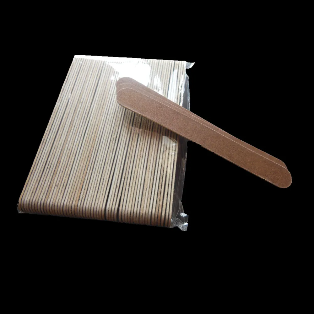 300 шт. деревянные пилки для ногтей 180/180|nail files manicure|nail fileemery board |