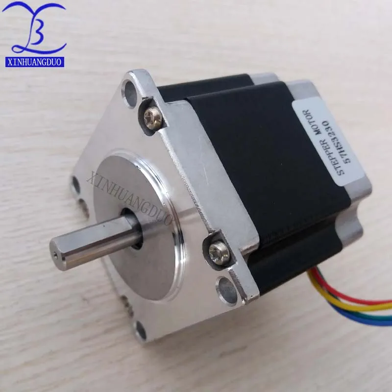 Nema 23 шаговый двигатель 57 двигатель 4-lead 175 Oz-in 56 мм 3,0 A diame CNC лазерная шлифовальная пена плазменная резка 6,35 мм/8 мм diame 23HS3230