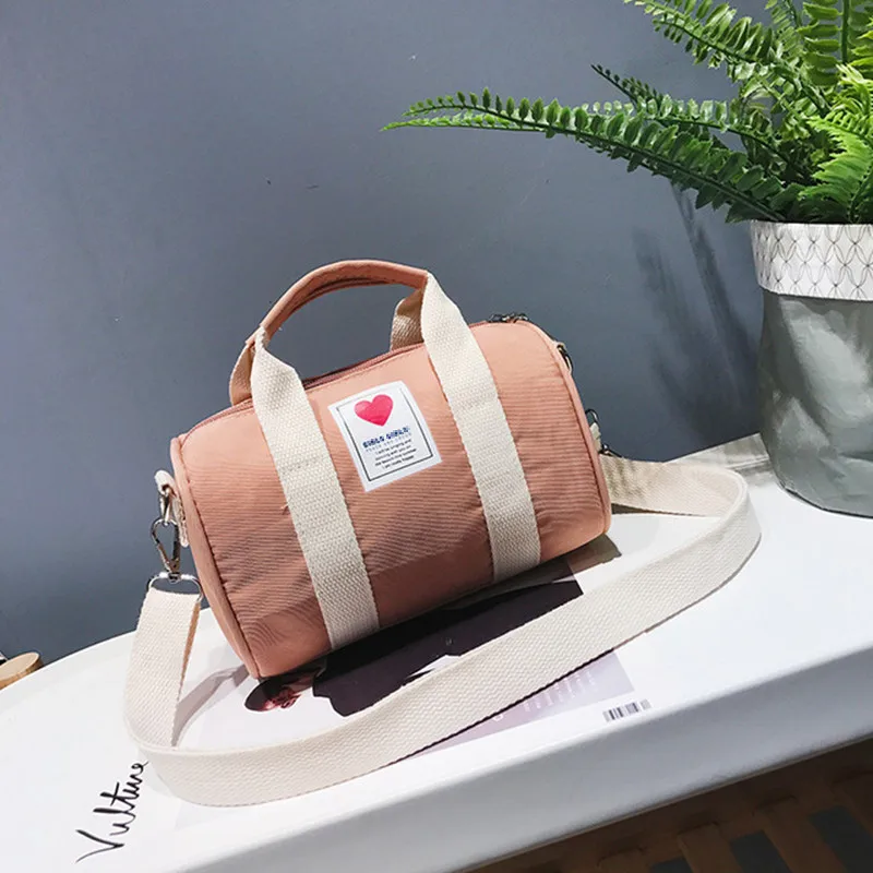 Pink Новая детская дорожная сумка, спортивная сумка для спортзала, Детская сумка через плечо, милая маленькая сумка-мессенджер принцессы, ведро для детей, сумка - Цвет: Pink