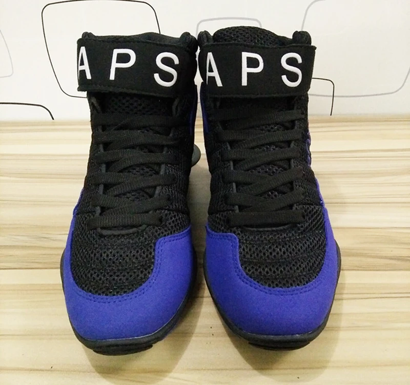 Профессиональная Обувь для бокса борьбы с резиновой подошвой дышащие армейские