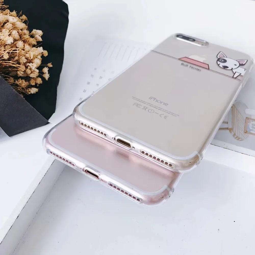 Чехол для Apple iPhone X Fundas с милой собачкой и едой забавная игрушка пудель щенок