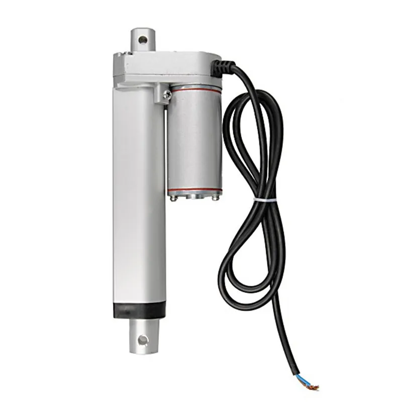 1 шт. 200/250/300/450 мм DC 12V 220V Ход 90 кг нагрузки мини электропривод линейный трубчатый