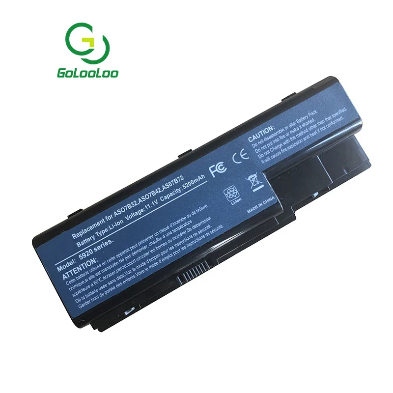 Golooloo 6 cell Батарея для acer Aspire 5230 5520 5530 5235 5330 AS07B71 AS07B72 AS07B32 AS07B42 AS07B31 AS07B41 AS07B52 AS07B61