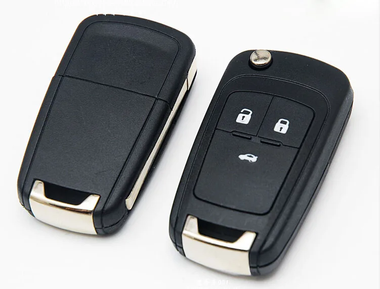 Откидной складной чехол для ключей Chevrolet Cruze 2/3/4/5 с дистанционным управлением