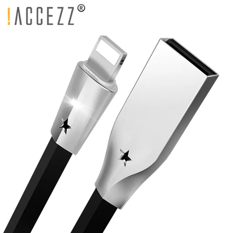 ! ACCEZZ TPE для Apple USB кабель быстрой зарядки данных iPhone 5S 6 6S 7 8 Plus X XS XR Max iPad зарядное
