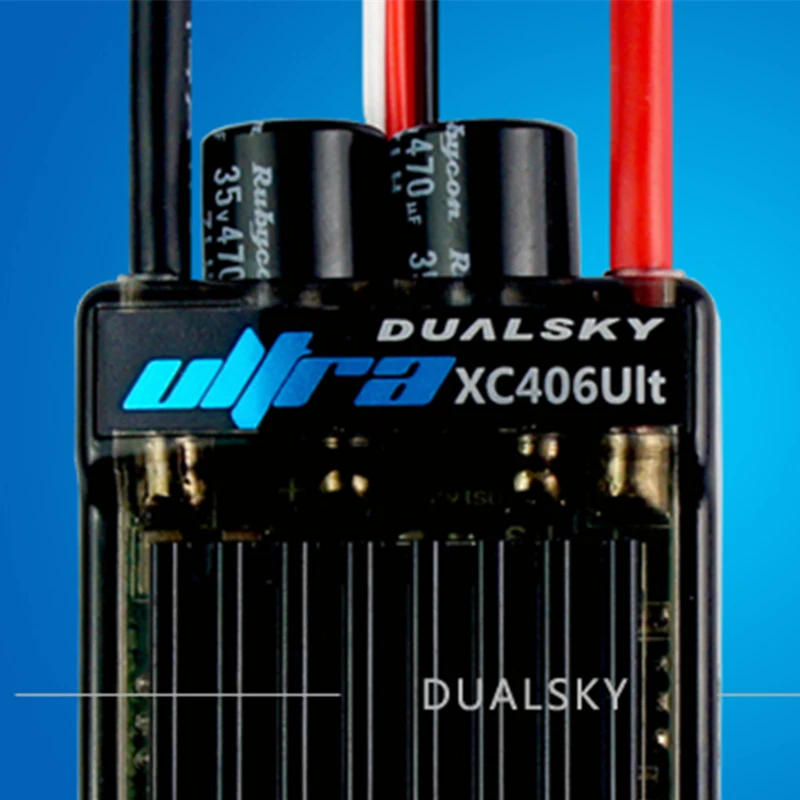 DualSky XC406ULT Xcontroller сверхклассный бесщеточный контроллер ESC с поддержкой Futaba S.Bus