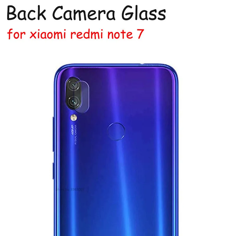 Стекло для Xiaomi Redmi Note 7 закаленное стекло камеры Защитная пленка объектива