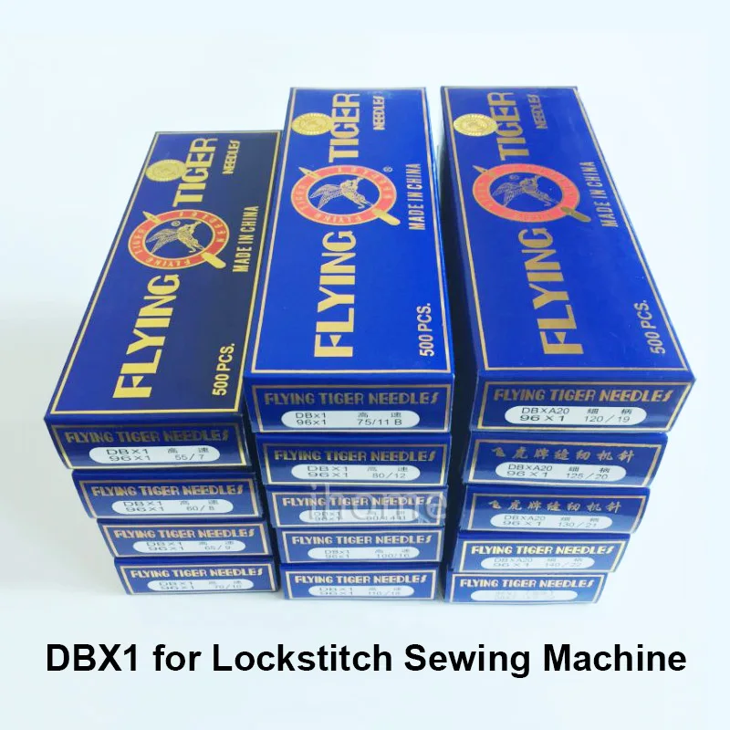 500 шт. промышленные швейные иглы DBX1 DCX1 DPX5 DPX17 DVX43 TVx5 для оверлока с петлей Postbed Buttonhole