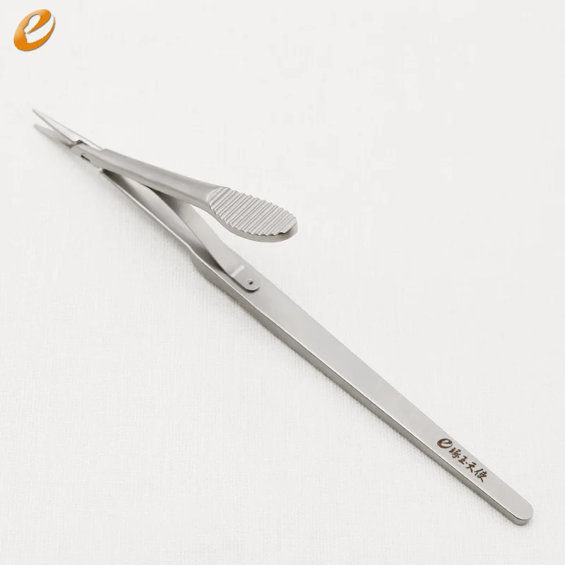 Stainless Steel Needle Holder Surgical Instruments And Tools 13cm | Eyelid