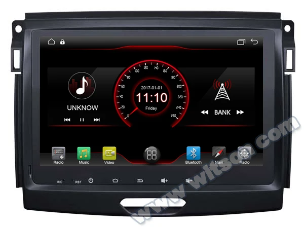 WITSON MKT Android 10 автомобильный Dvd GPS для FORD RANGER 2016 Мультимедиа навигатор 2 Гб RAM + 32 ГБ