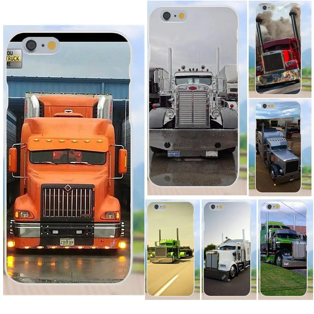 Грузовики peterbilt ТПУ Art чехол для Galaxy J1 J2 J3 J330 J4 J5 J6 J7 J730 J8 2015 2016 2017 2018 mini