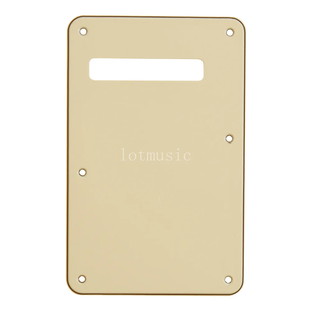 3 слойная жемчужная белая черная электрическая задняя панель для гитары Tremolo Trem