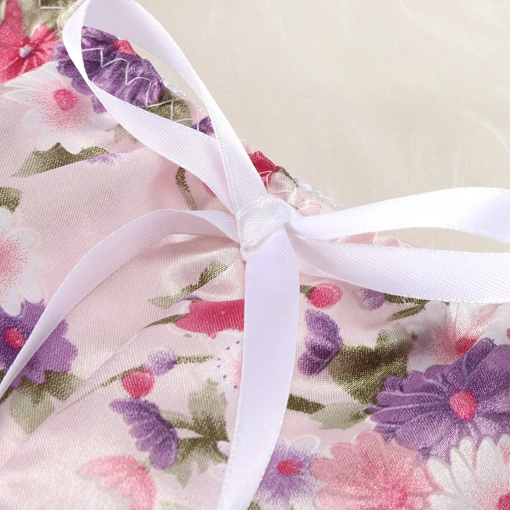 Пикантное нижнее белье с V образным вырезом Женская кружевная пикантная